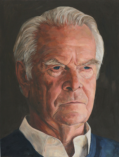 the famous portrait artists picture of Lord David Owen of SDP