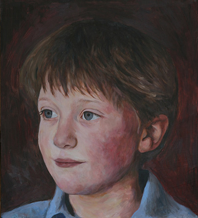 Contemporary Portrait Painting of William